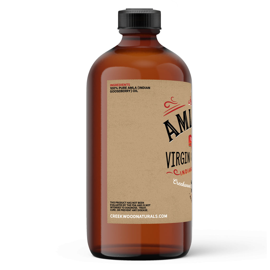 Amla Oil - Virgin Gooseberry Oil, Cold-Pressed - Creekwood Naturals
