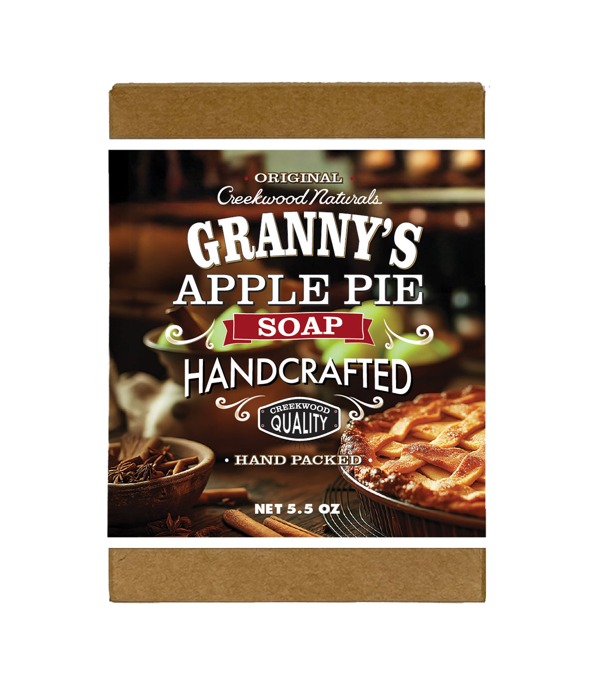 Handcrafted Apple Pie Soap - SEASONAL – Creekwood Naturals