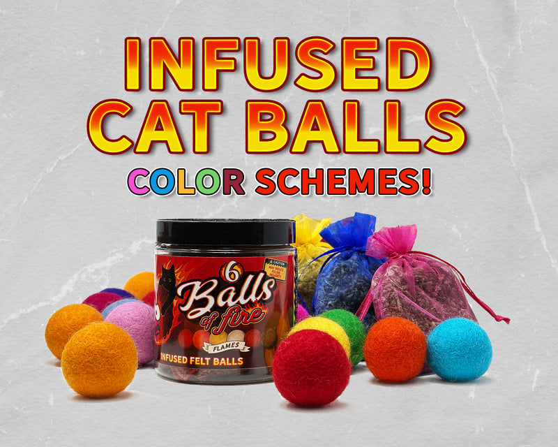 Load image into Gallery viewer, Catnip Infused Felted Balls Cat Toy with Recharging Tin - Creekwood Naturals