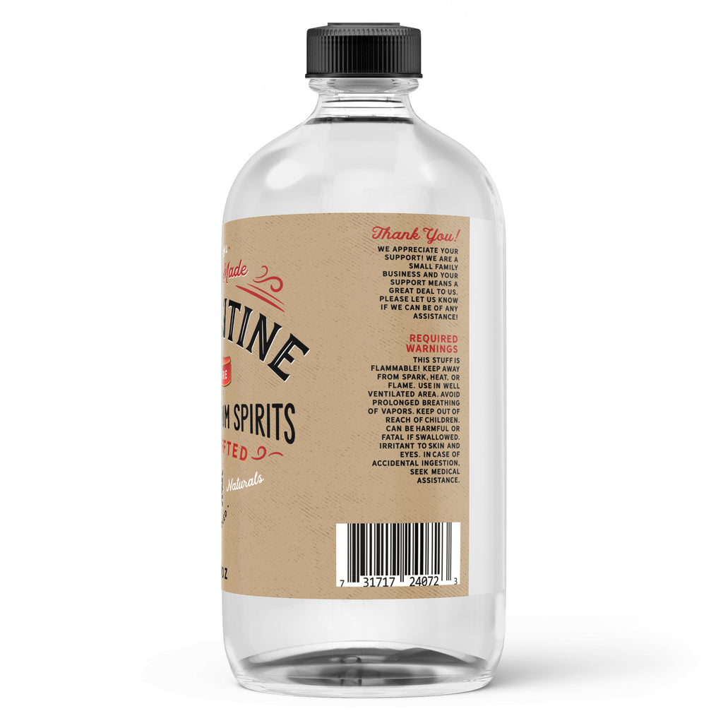 Pure Gum Spirits of Turpentine Right Side Bottle