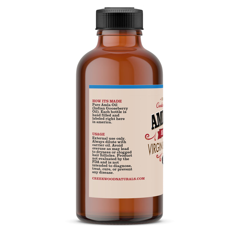 Load image into Gallery viewer, Indian Gooseberry Natural Pure Amla Oil Amber Glass Bottle