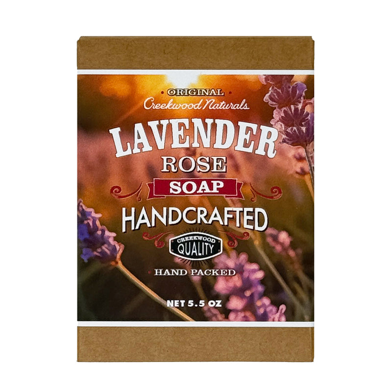 Load image into Gallery viewer, Handcrafted Lavender Rose Soap