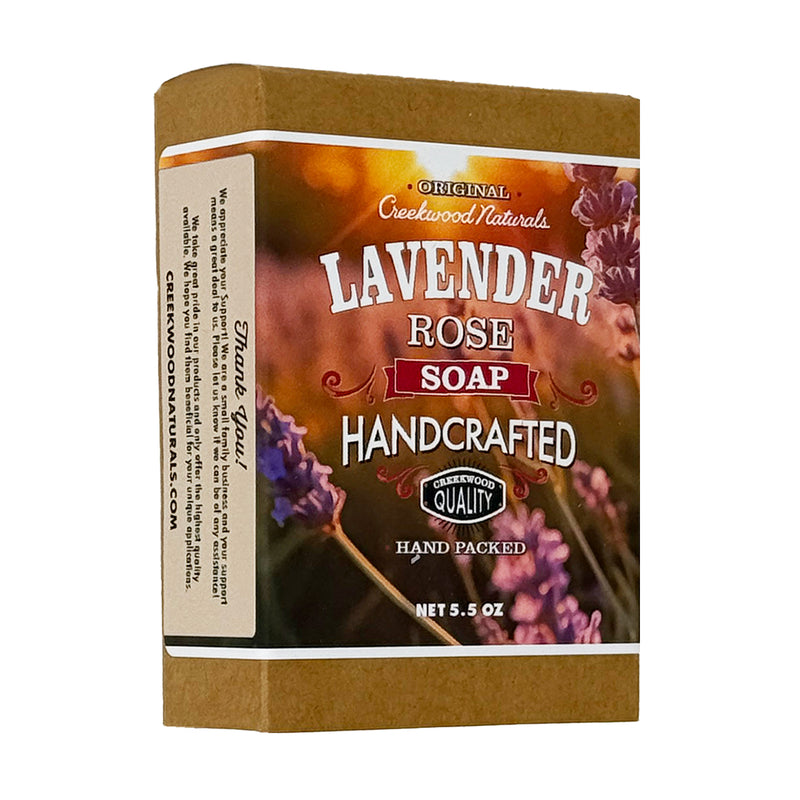 Load image into Gallery viewer, Handcrafted Lavender Rose Soap