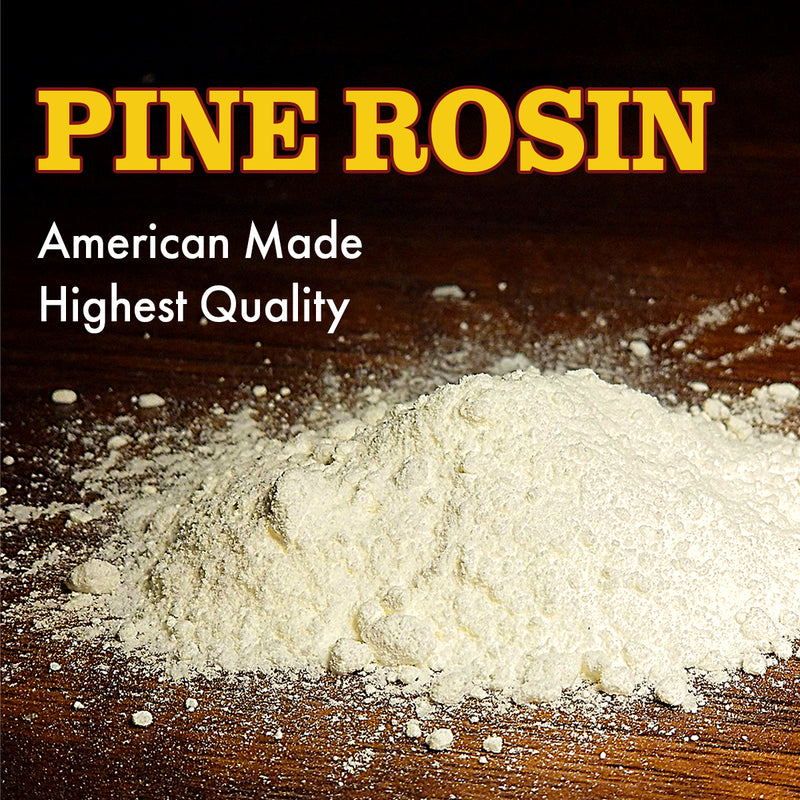 Load image into Gallery viewer, Powder Pine Rosin on table pile tacky sticky american made highest quality