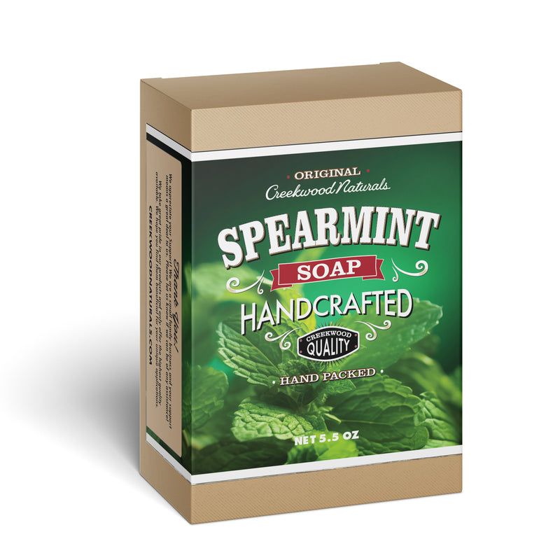 Load image into Gallery viewer, Handcrafted Spearmint Soap