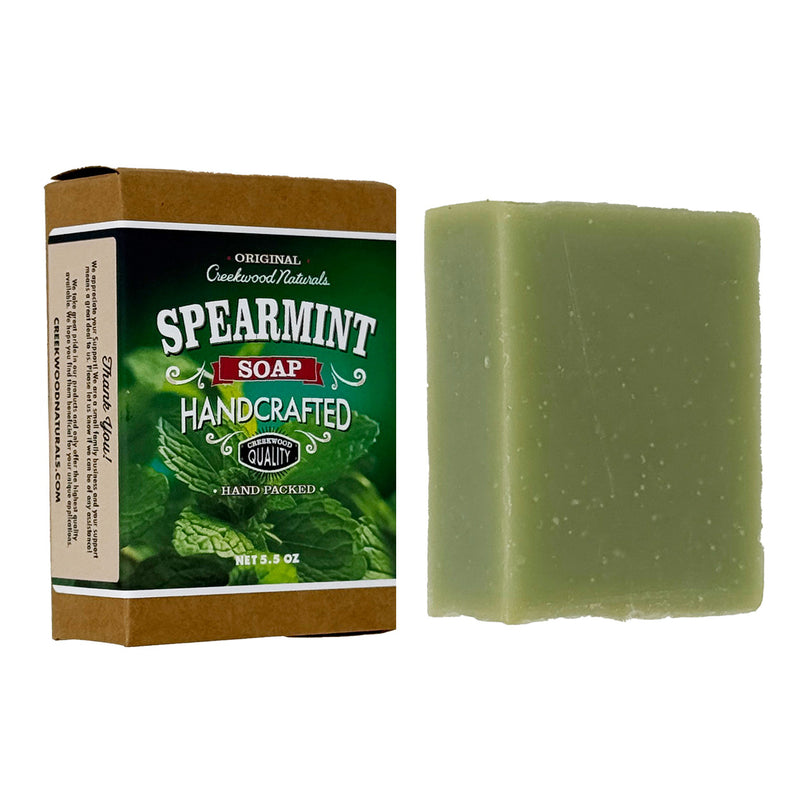 Load image into Gallery viewer, Handcrafted Spearmint Soap