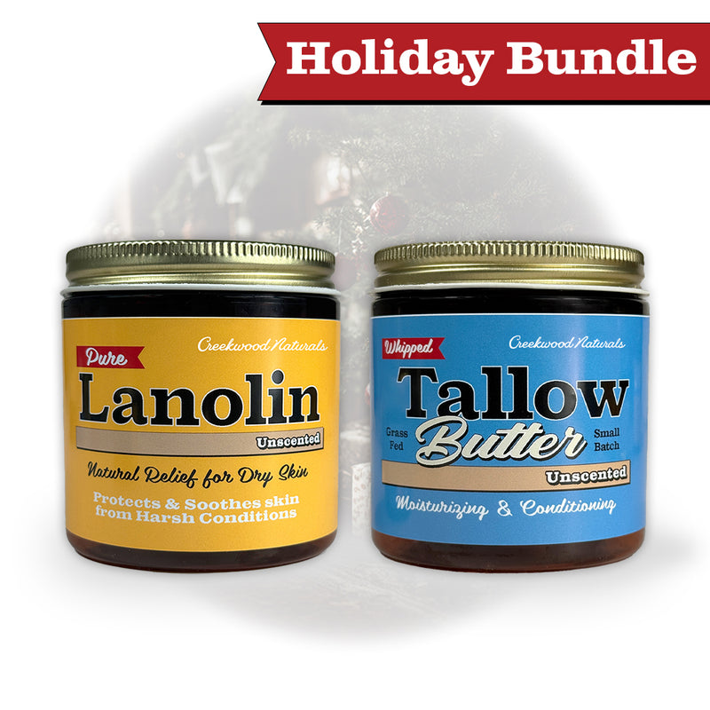 Load image into Gallery viewer, Tallow Butter and Lanolin Bundle