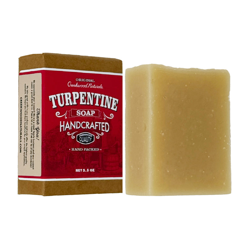 Load image into Gallery viewer, Handcrafted Turpentine Soap Bar
