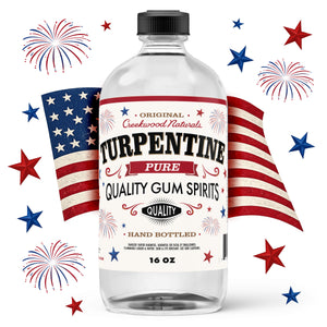 100% Pure Gum Spirits of Turpentine