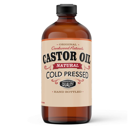 Pure Cold Pressed Hexane Free Castor Oil, All Natural Castor Plant Oil Hand Bottled 