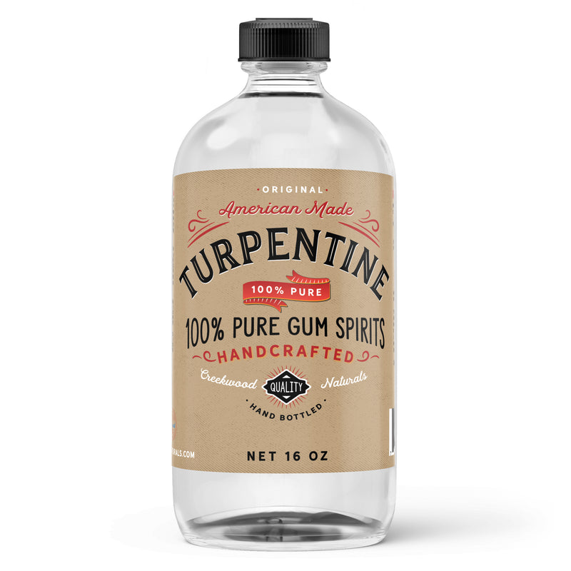 Load image into Gallery viewer, 100% Pure Gum Spirits of Turpentine Handcrafted - Creekwood Naturals
