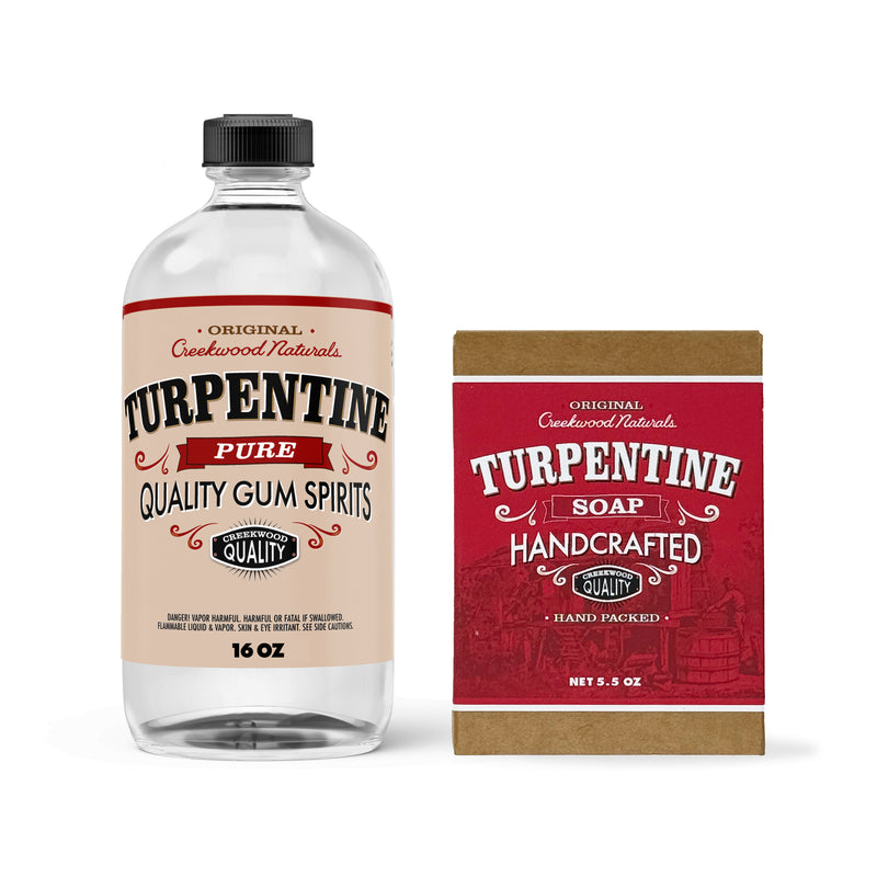 Load image into Gallery viewer, Turpentine Oil and Soap Bundle
