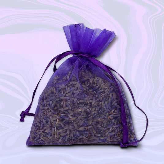 Lavender Sachet - 6 Count Filled With French Lavender