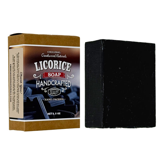 Handcrafted Licorice Soap