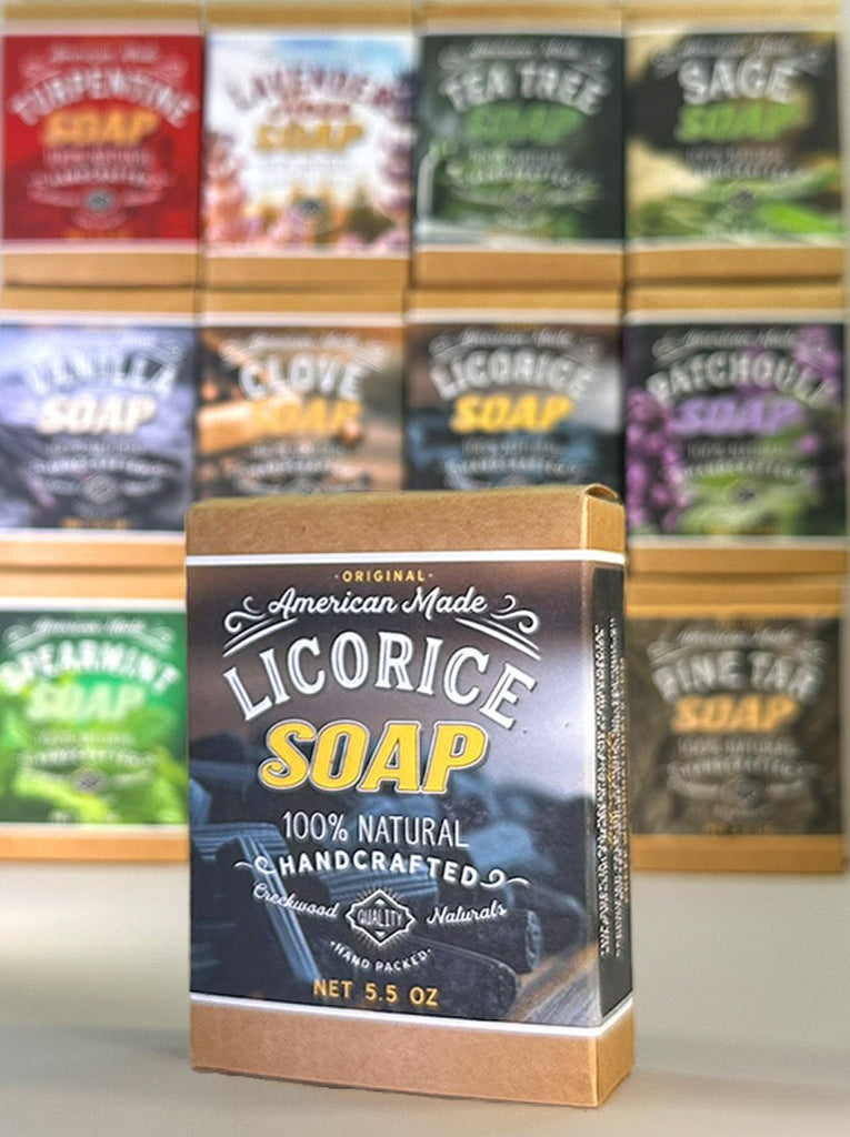 Handmade DIY Licorice Soap Box All Natural