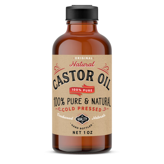 Natural Hexane Free Castor Oil 1 ounce