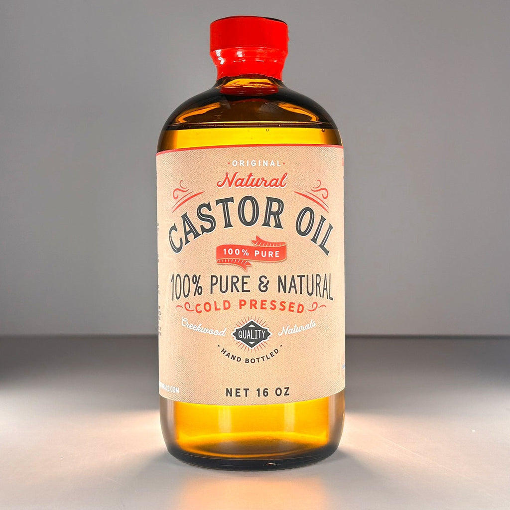 Hexane Free Castor Oil Bottle Cold Pressed