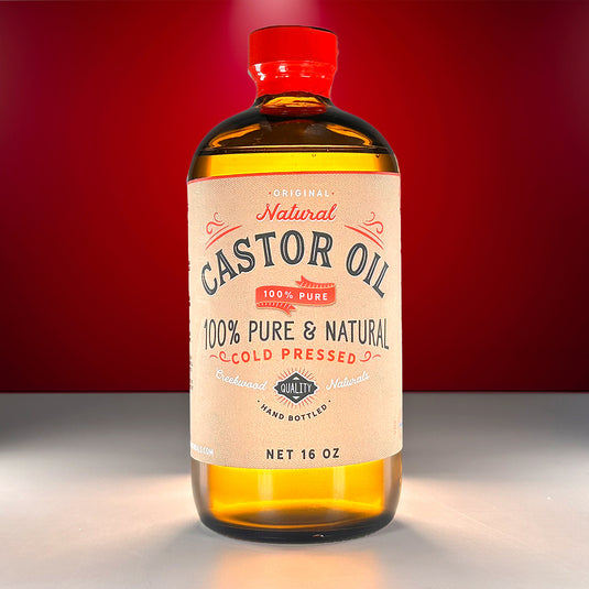 Castor Oil 100% Natural Pure Cold Pressed Hexane Free.