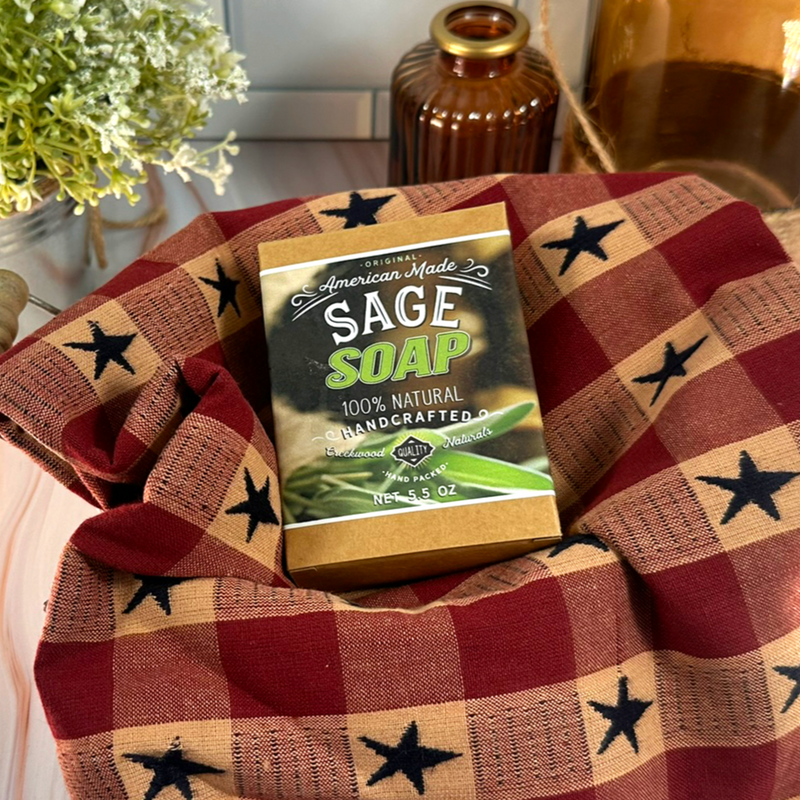 Load image into Gallery viewer, Sage Soap Bar All Natural Handcrafted DIY Handmade in basket
