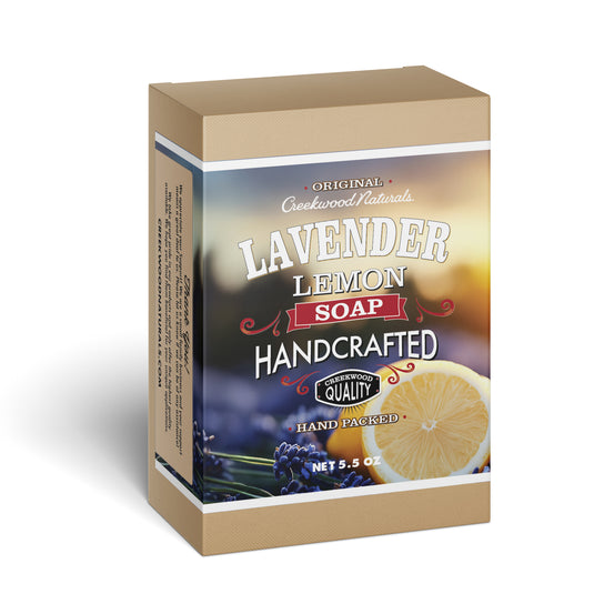 NEW Handcrafted Lavender Lemon Soap