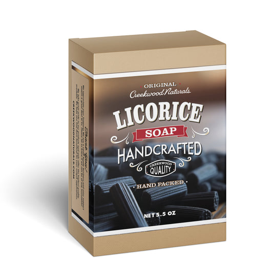 Handcrafted Licorice Soap