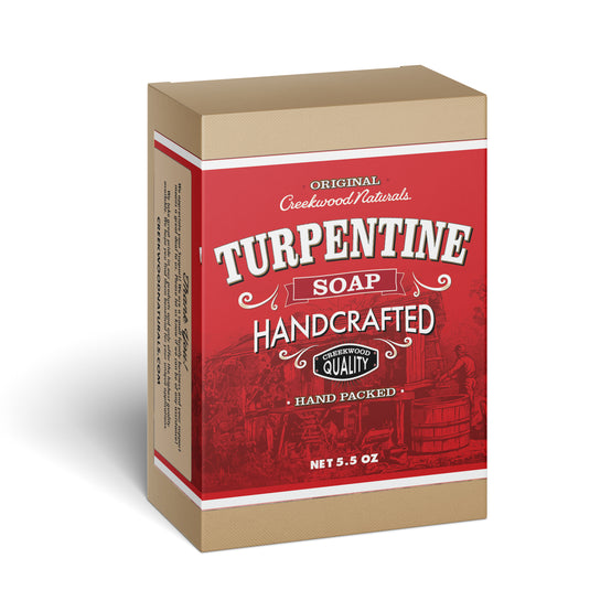 Handcrafted Turpentine Soap Bar