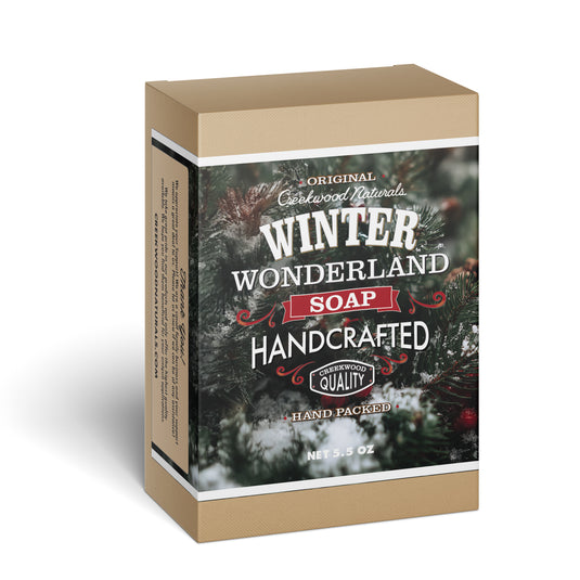 Winter/spring Soap Handcrafted Winter Wonderland Soap - SEASONAL – Creekwood Naturals