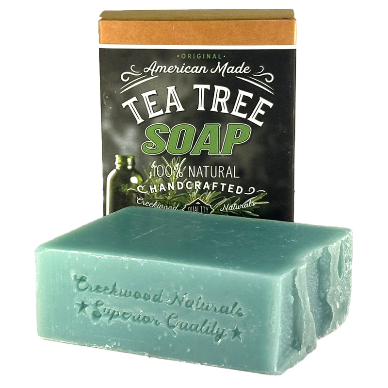 Load image into Gallery viewer, Handcrafted Tea Tree Soap
