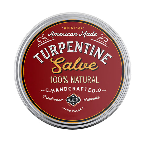 Turpentine Salve DIY Handmade - All Natural and Handcrafted - Creekwood Naturals