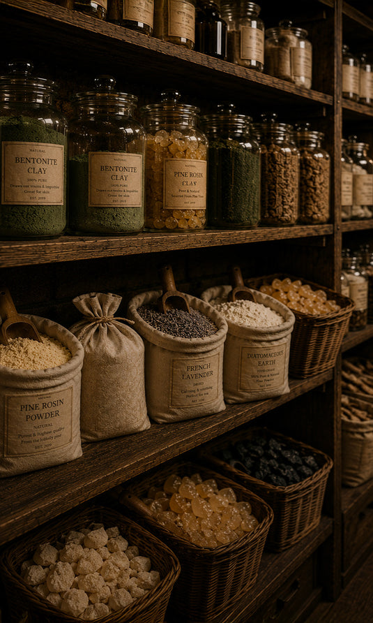 Natural Powders, Clays, and More!