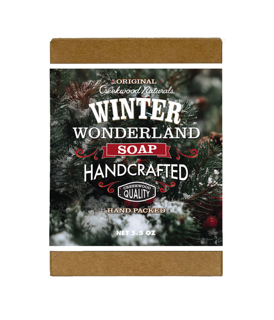 Winter/spring Soap Handcrafted Winter Wonderland Soap - SEASONAL – Creekwood Naturals
